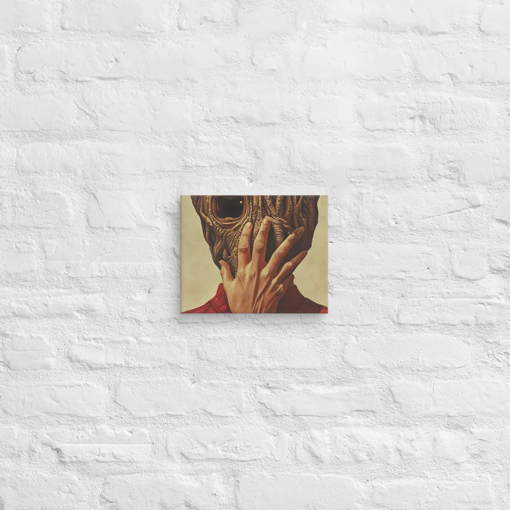 The Mask of Roots | Canvas | 8″×10″
