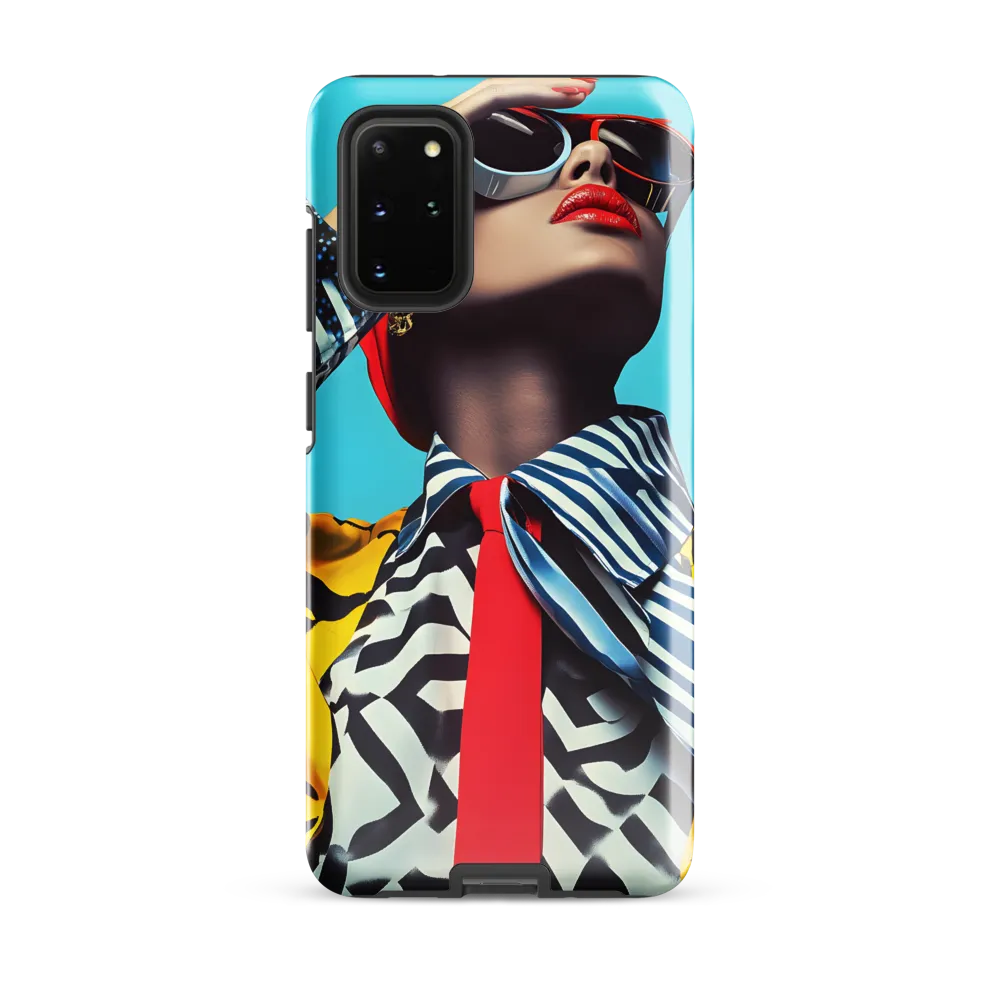 Chic Confidence in Bold Patterns