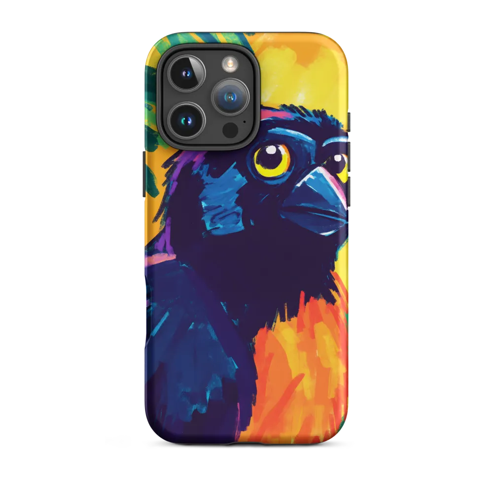 Vivid Avian Encounter