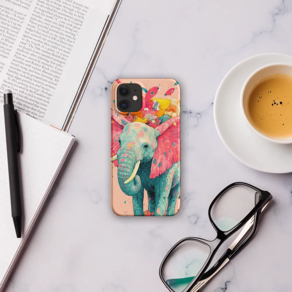 Whimsical Elegance: The Floral Elephant