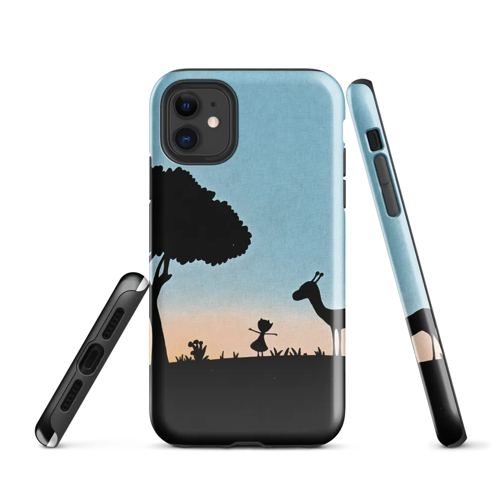 Curiosity in the Silhouette | Phone Case |  11 | Tough Case | Glossy