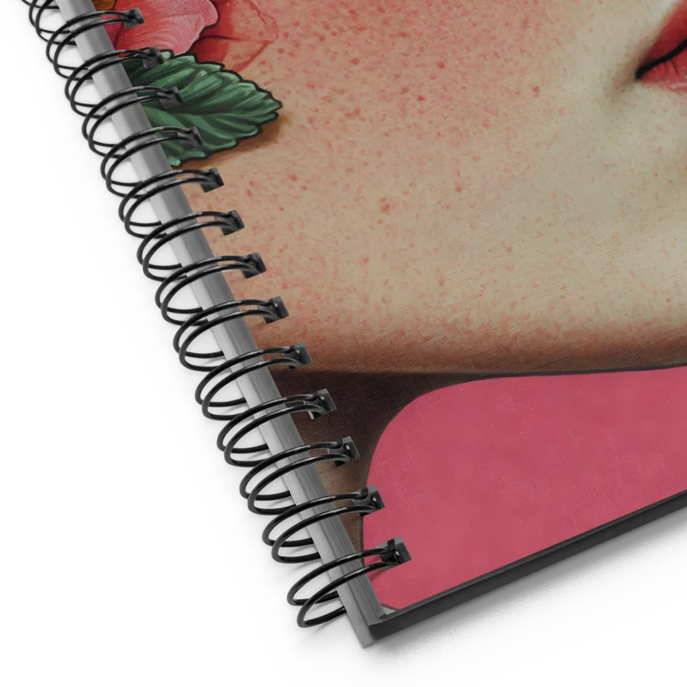 Whispers of Flora | Spiral Notebook