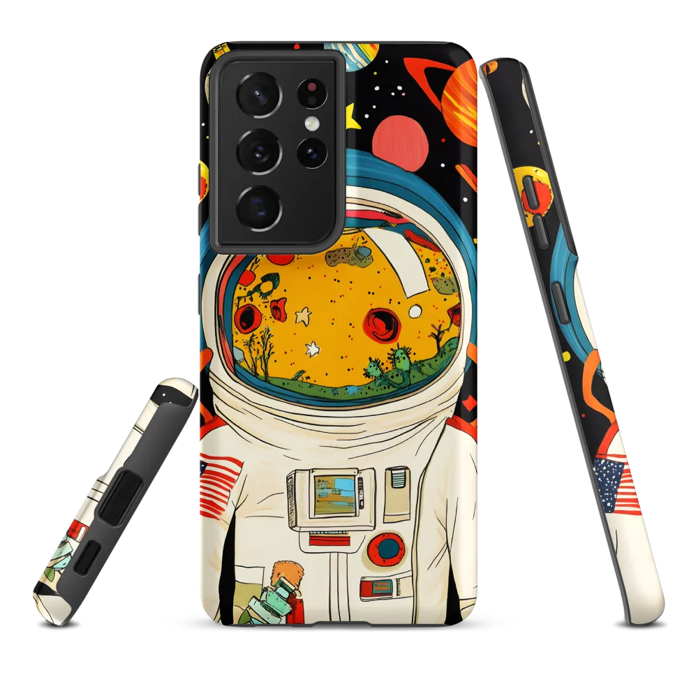Cosmic Curiosity: Journey Within the Helmet