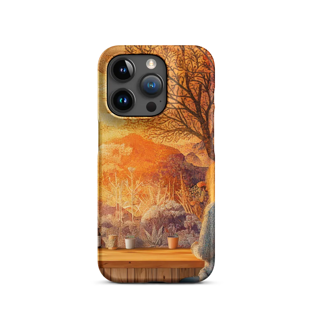 Whispers of a Golden Sunset | Phone Case |  15 Pro | Snap Case | Matte