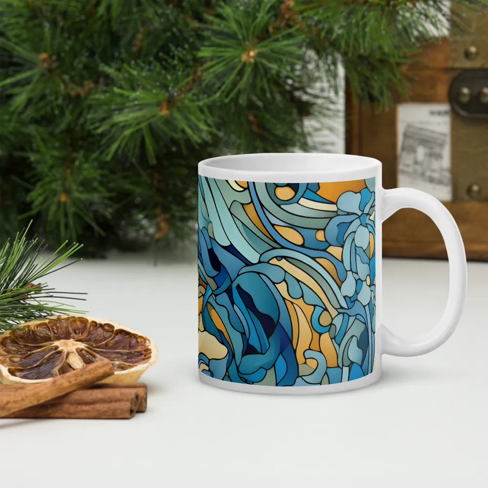 Dancing Waves of the Ocean | Mugs | Multiple Sizes & Colors