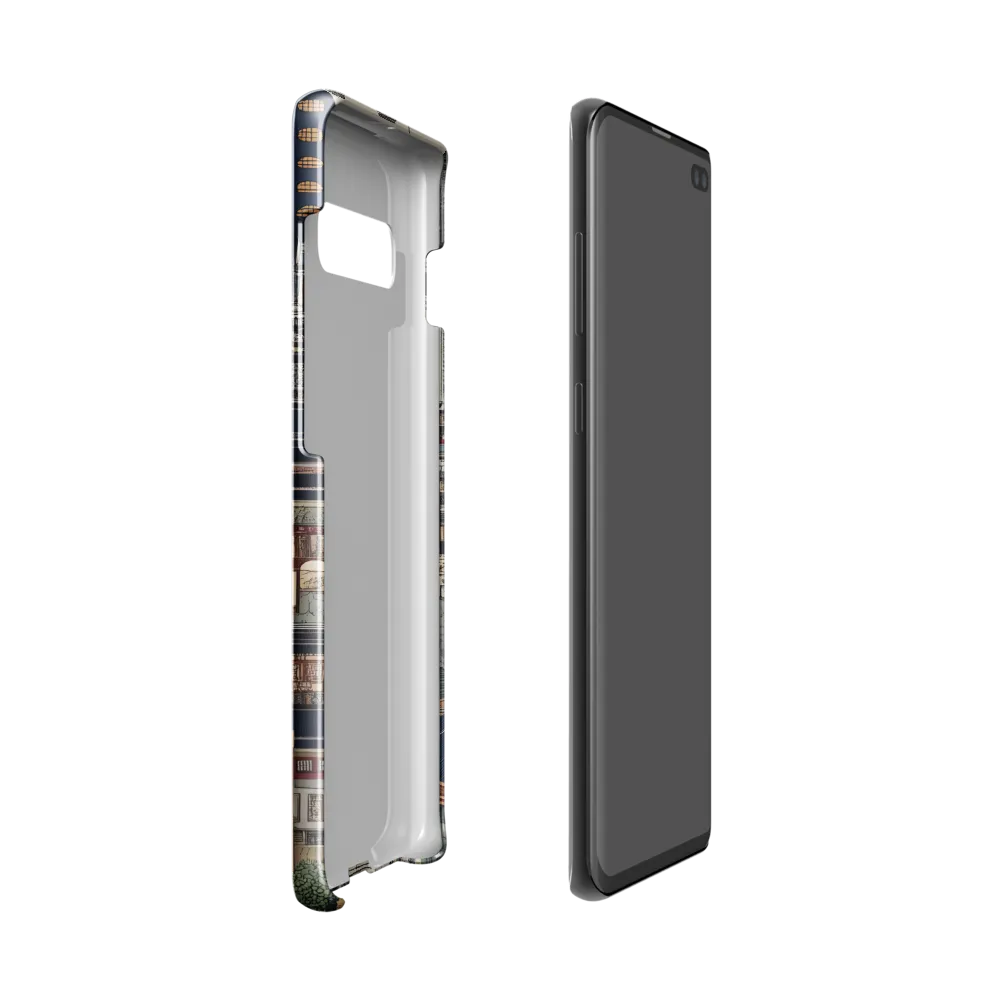 Urban Harmony: A Fusion of Tradition and Modernity | Phone Case |  S10 | Snap Case | Glossy
