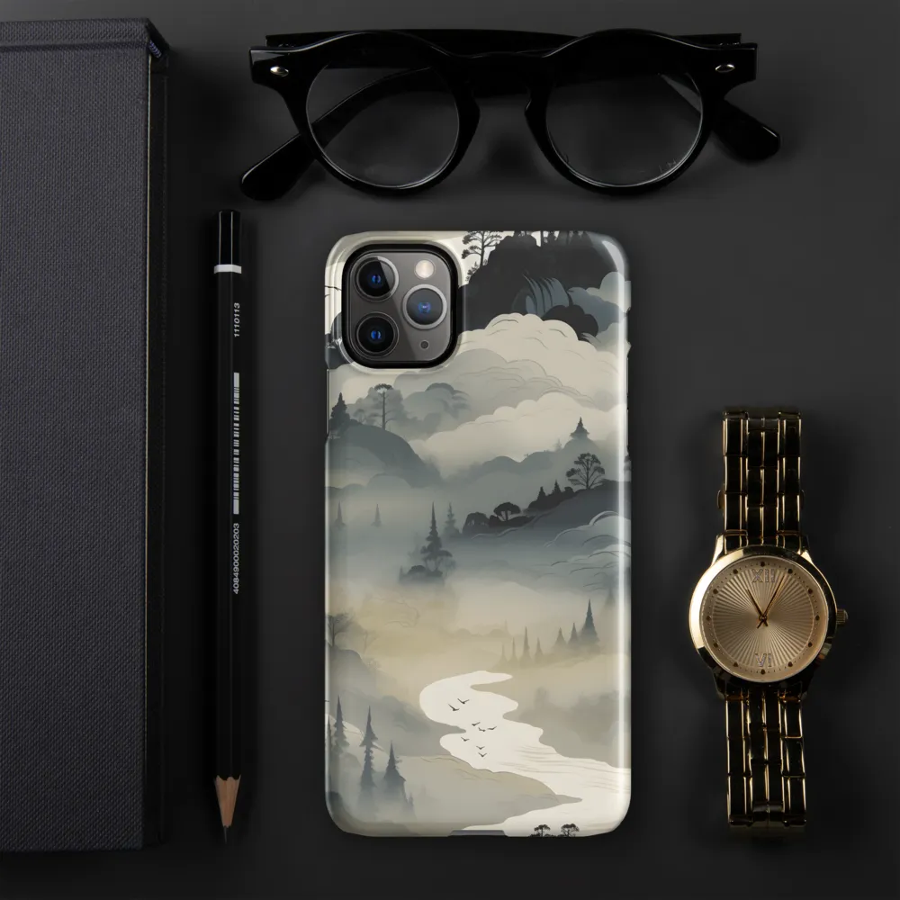 Whispers of the Misty Landscape | Phone Case |  11 Pro Max | Snap Case | Glossy