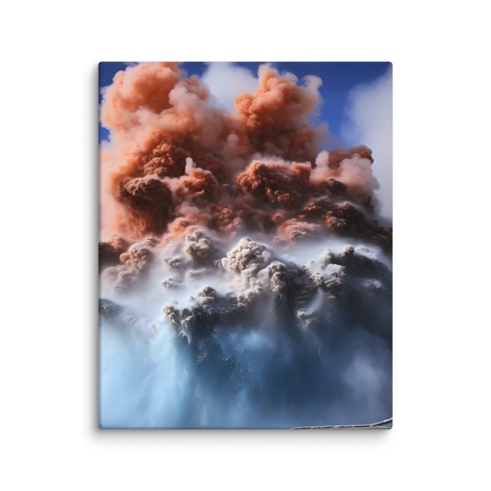 Eruption of Elements | Canvas | 16″×20″
