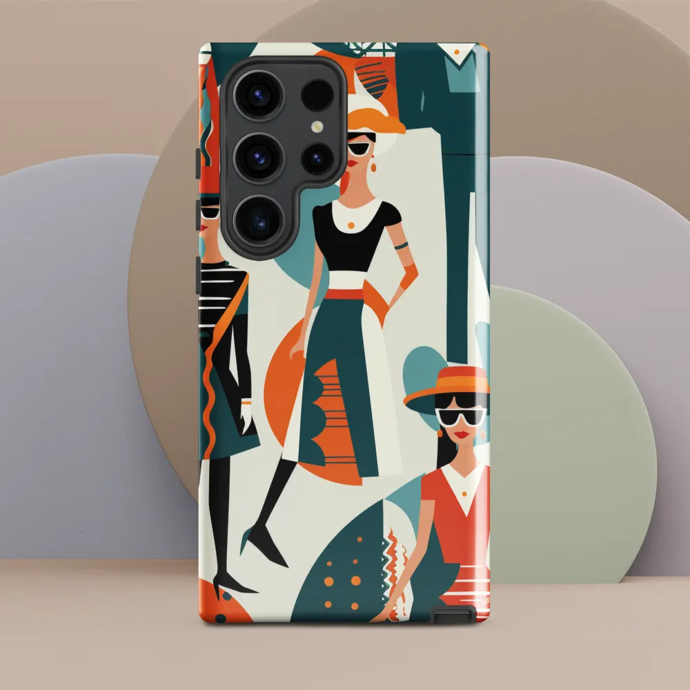 Chic Figures in Pop Art