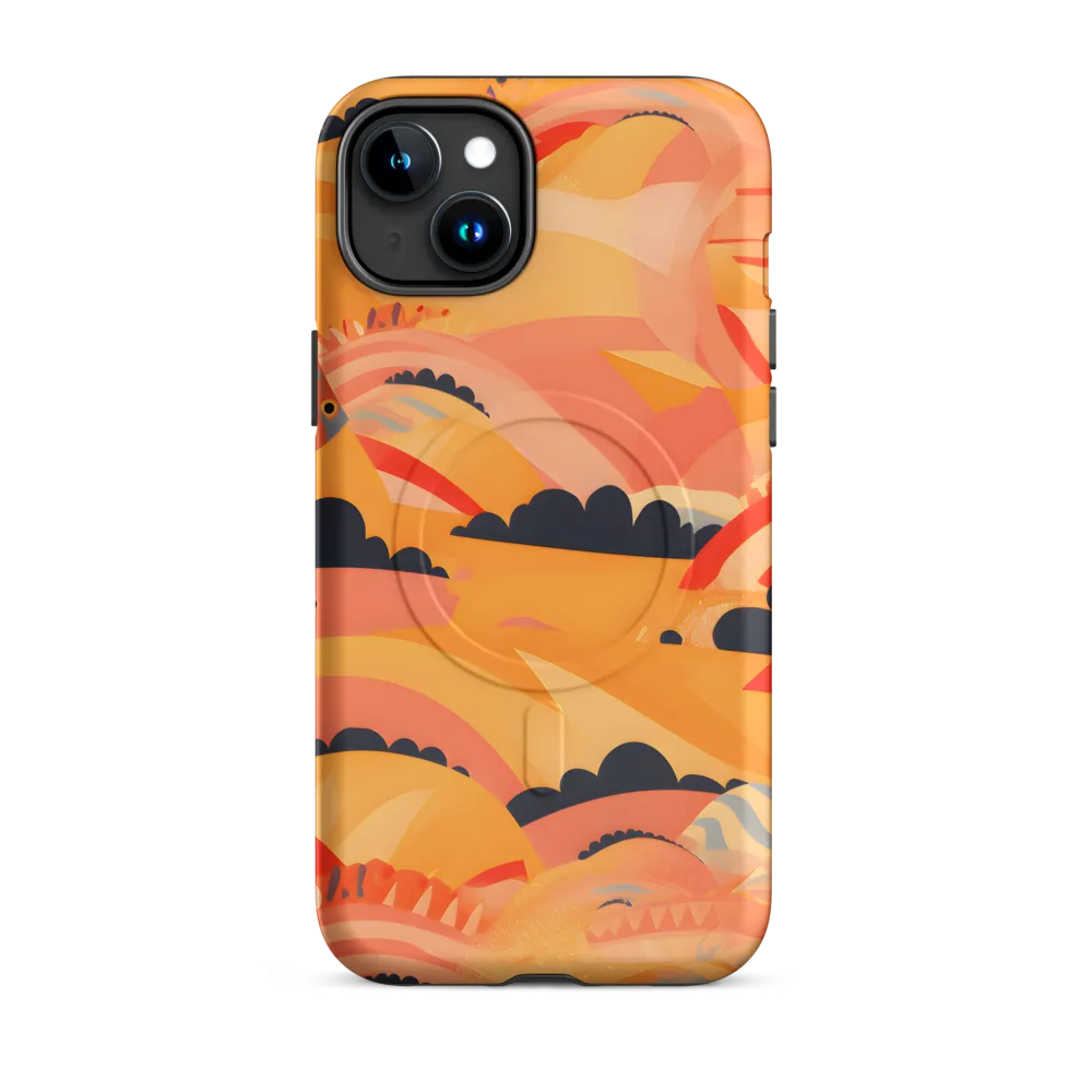 Whispers of the Abstract Horizon | Phone Case |  15 Plus | MagSafe® Tough Case | Matte