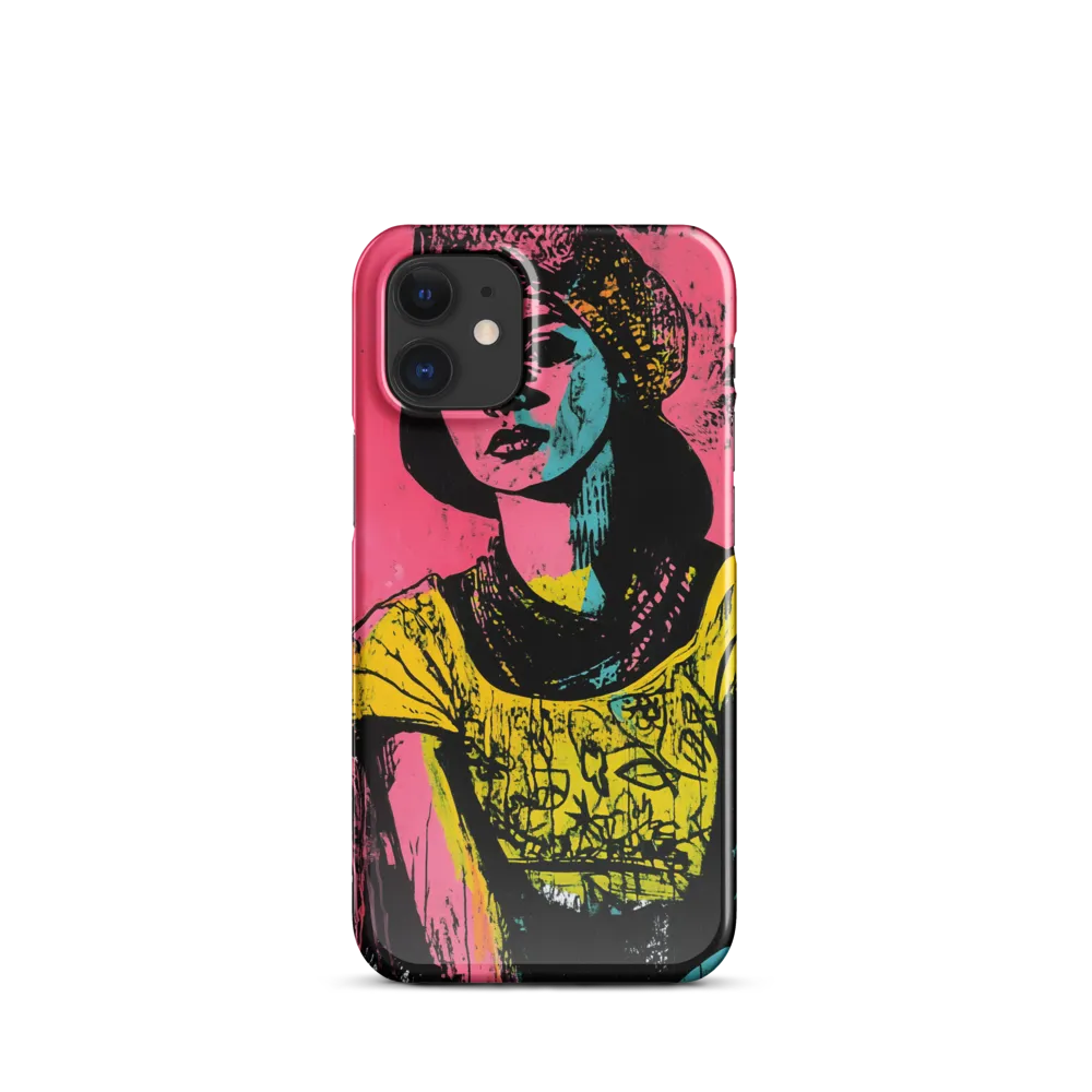 Urban Elegance: A Graffiti Portrait