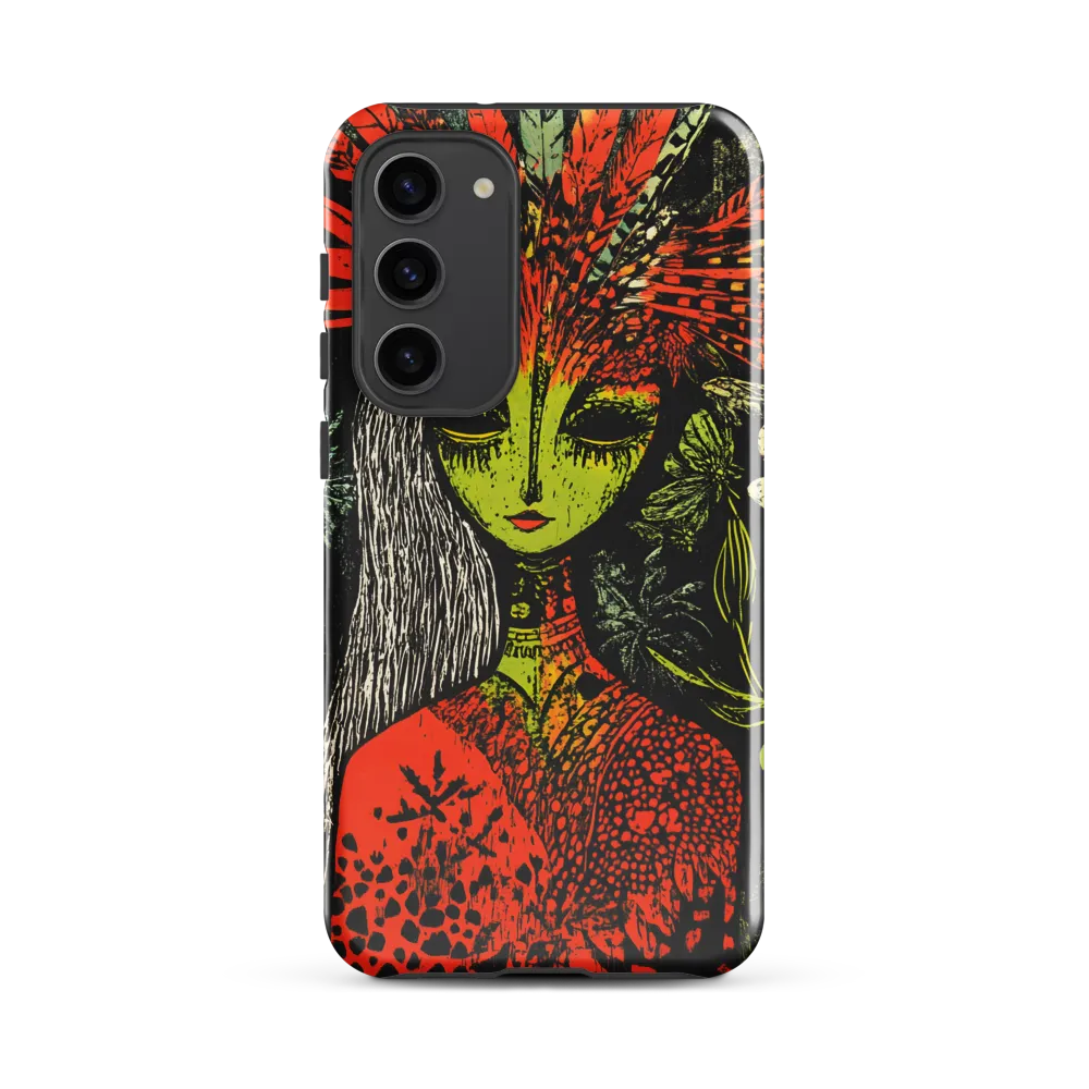 Mystical Flora: A Surreal Portrait