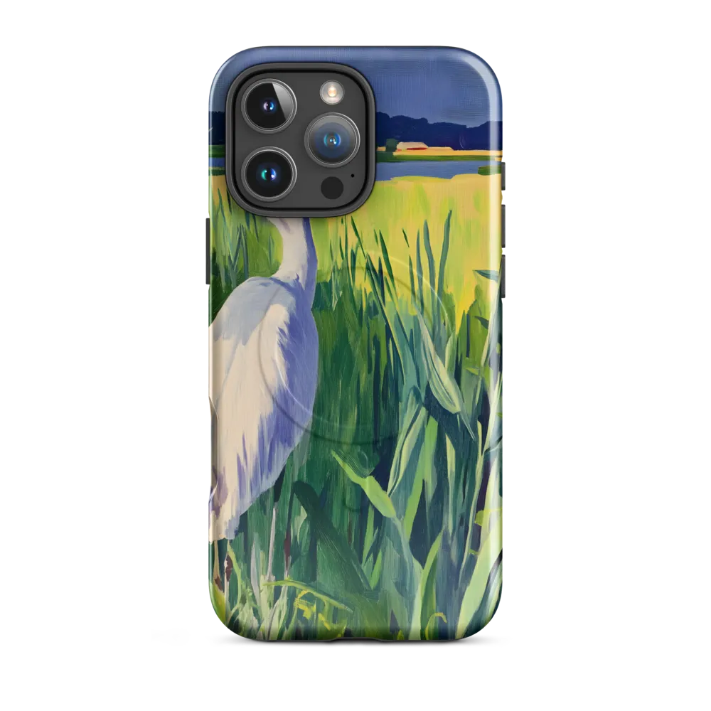 Graceful Presence: The Heron in the Meadow