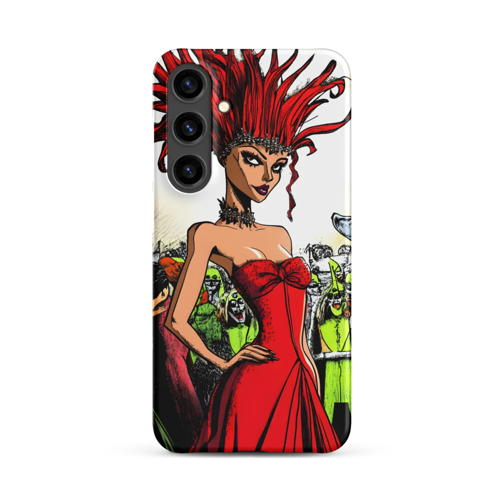 Fiery Elegance: A Fashion Statement