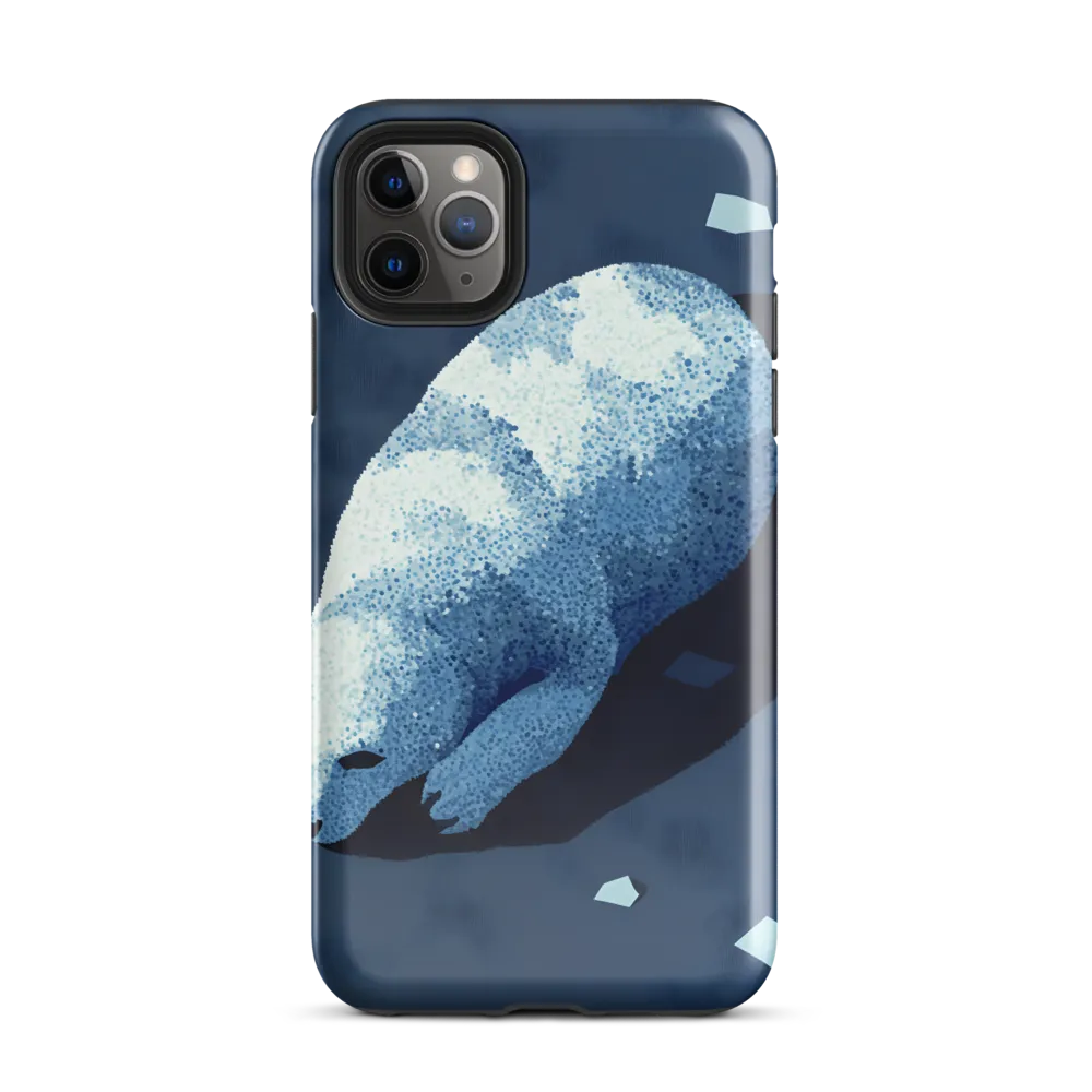 Silent Majesty: The Polar Bear's Realm | Phone Case |  11 Pro Max | Tough Case | Glossy