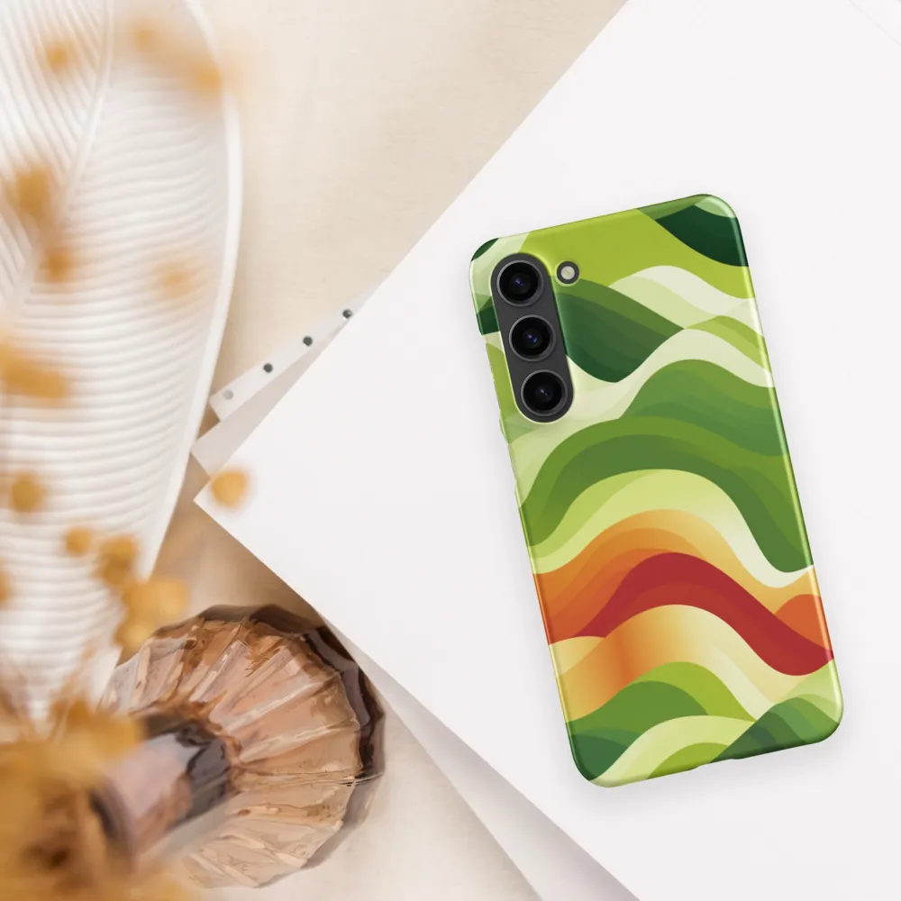 Waves of Nature | Phone Case |  S23 Plus | Snap Case | Matte
