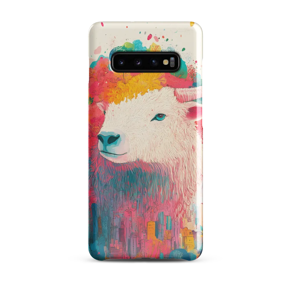 Whimsical Nature: The Goat's Dream | Phone Case |  S10 Plus | Snap Case | Glossy