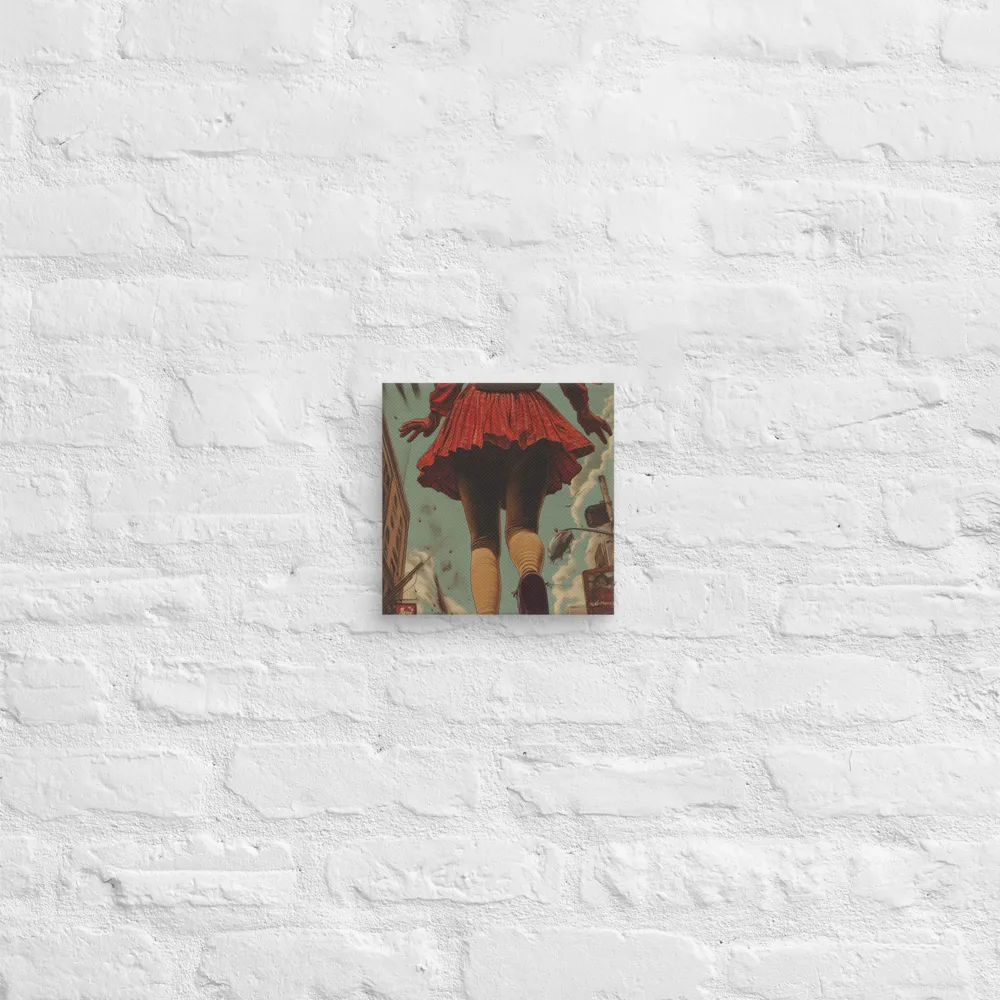 Flight of the Urban Dreamer | Canvas | 8″×8″