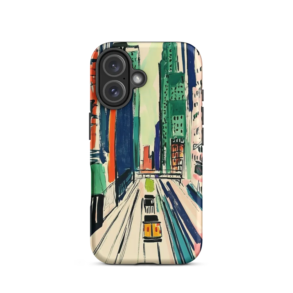 Urban Vibrance: A City in Motion | Phone Case