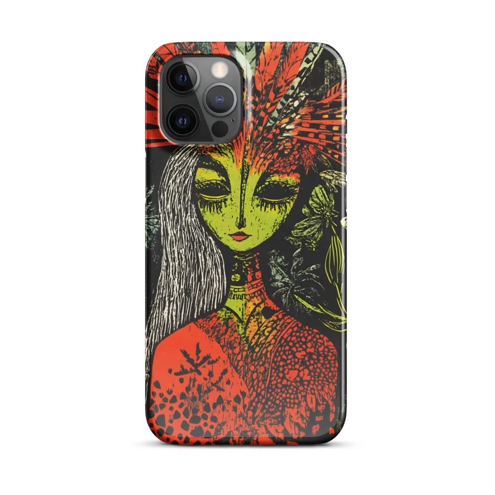 Mystical Flora: A Surreal Portrait