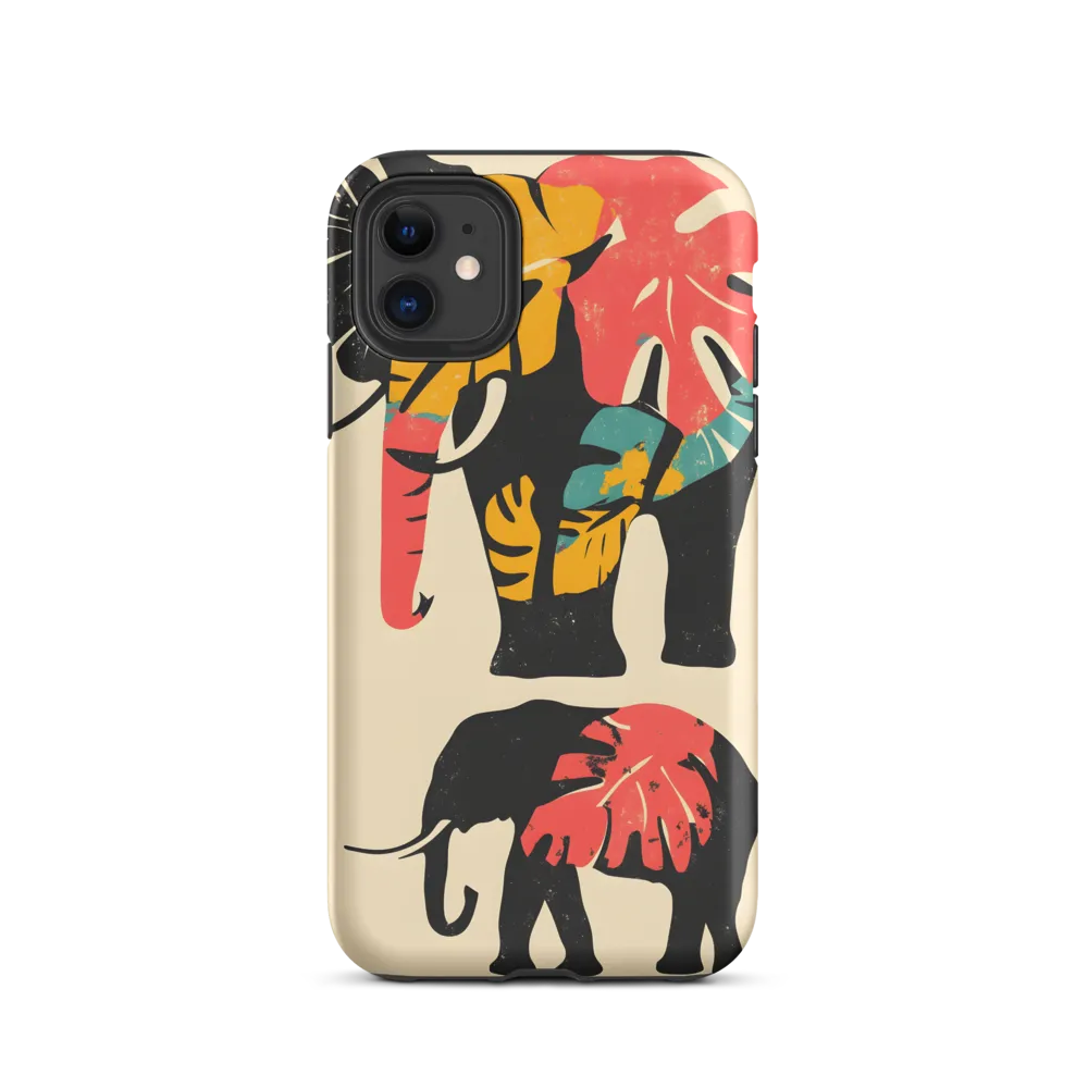 Tropical Elegance: The Elephant's Dance