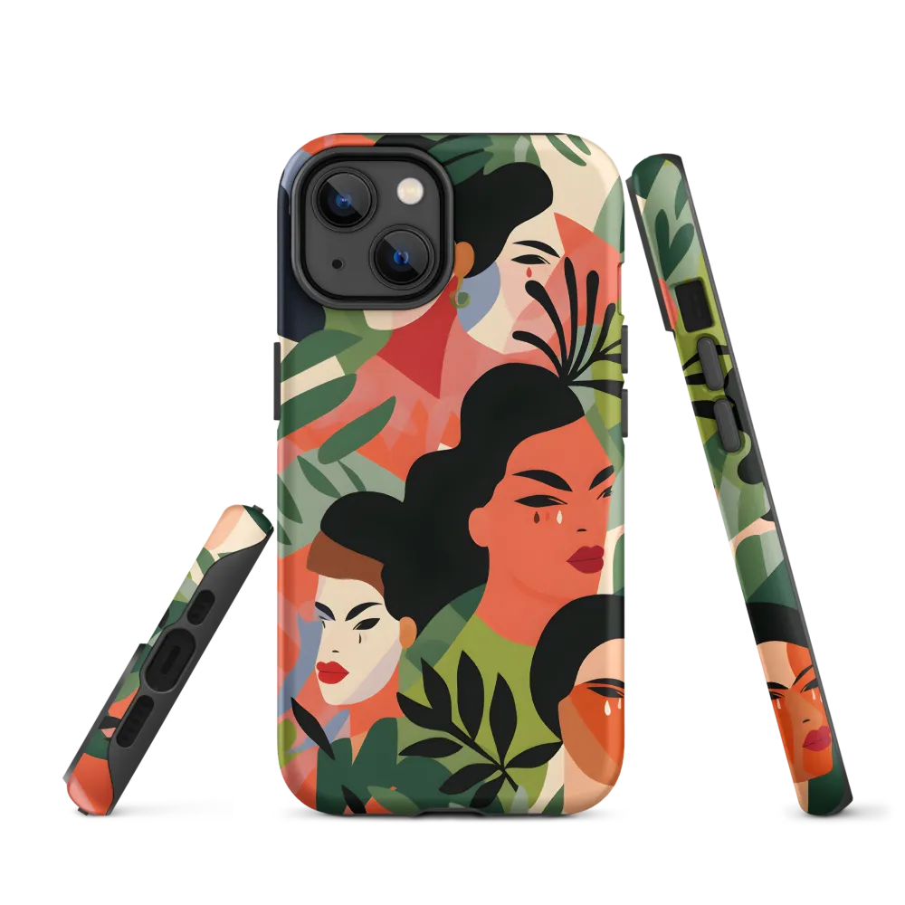 Harmony of Nature and Femininity | Phone Case |  14 | Tough Case | Matte