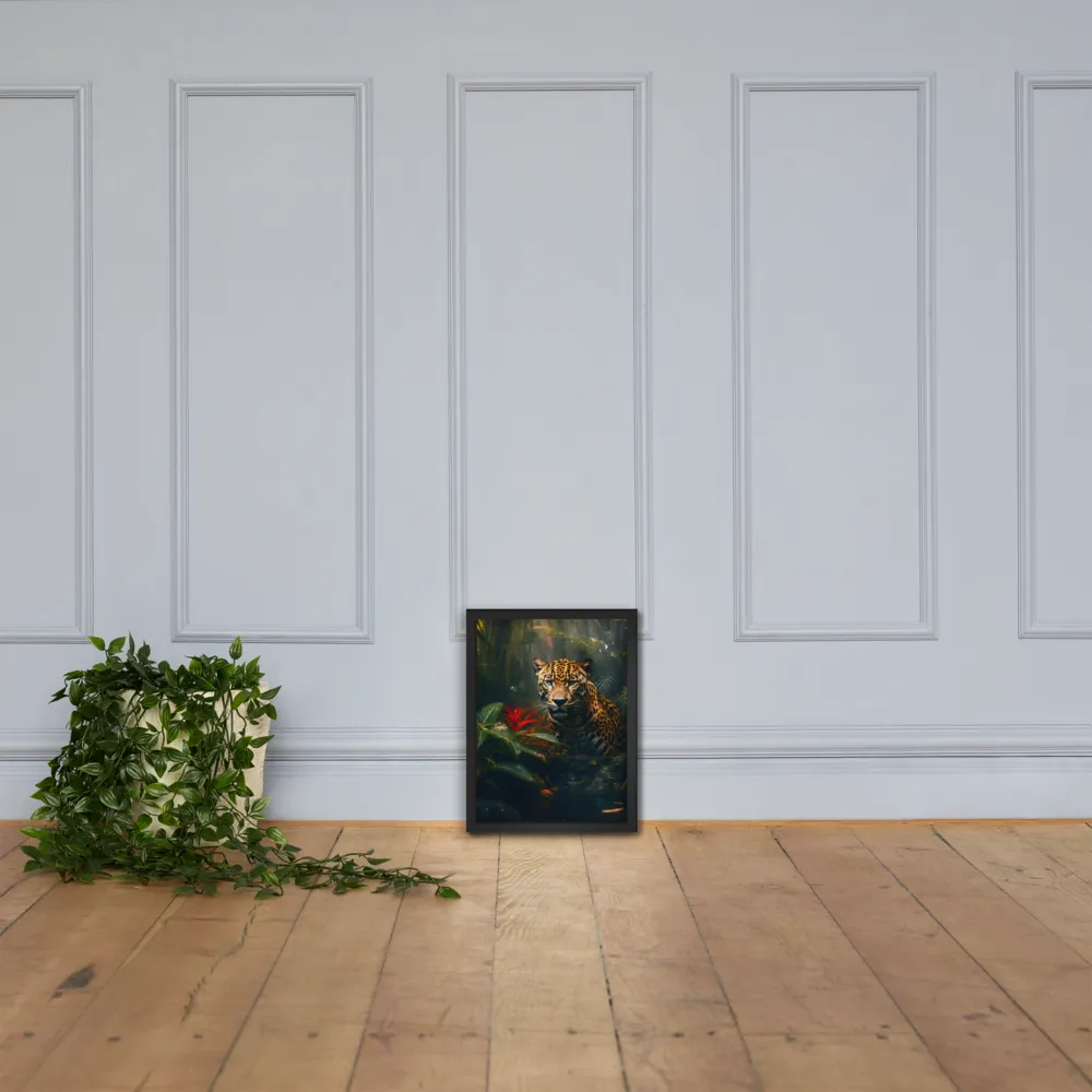Echoes of the Wild | Poster with Black Frame | 12″×16″