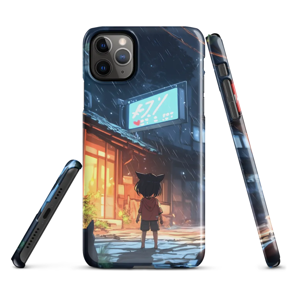 Whispers of the Rainy Night | Phone Case |  11 Pro Max | Snap Case | Glossy