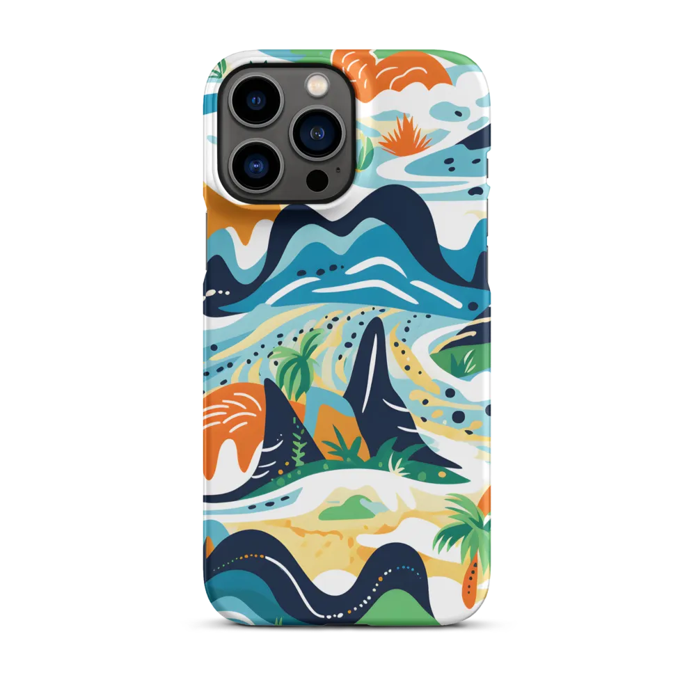 Abstract Tropical Landscape