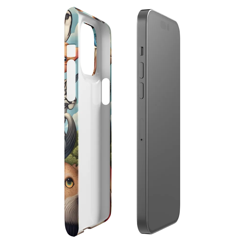 Harmonious Echoes of Wildlife | Phone Case |  14 Pro Max | Snap Case | Matte