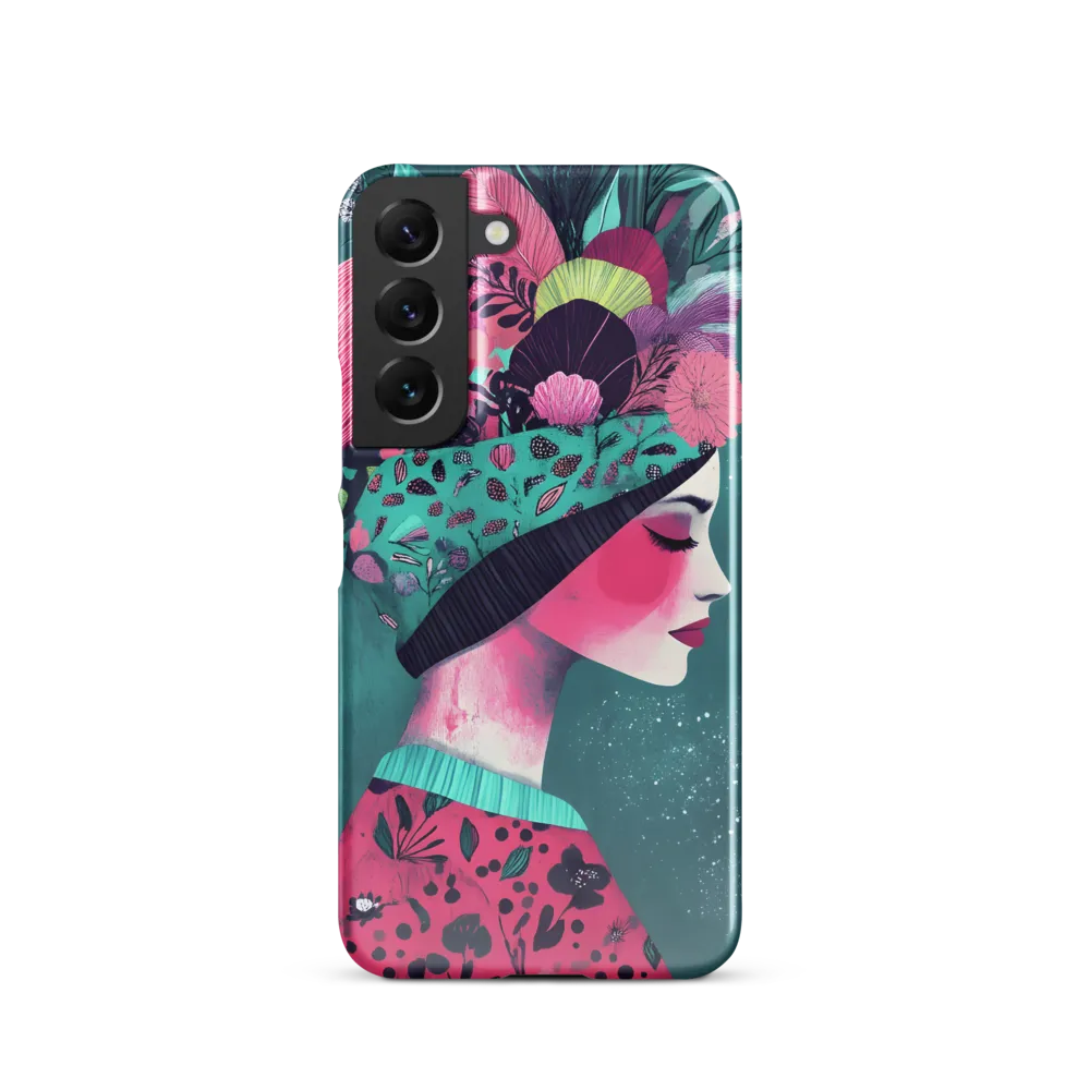 Whimsical Floral Portrait