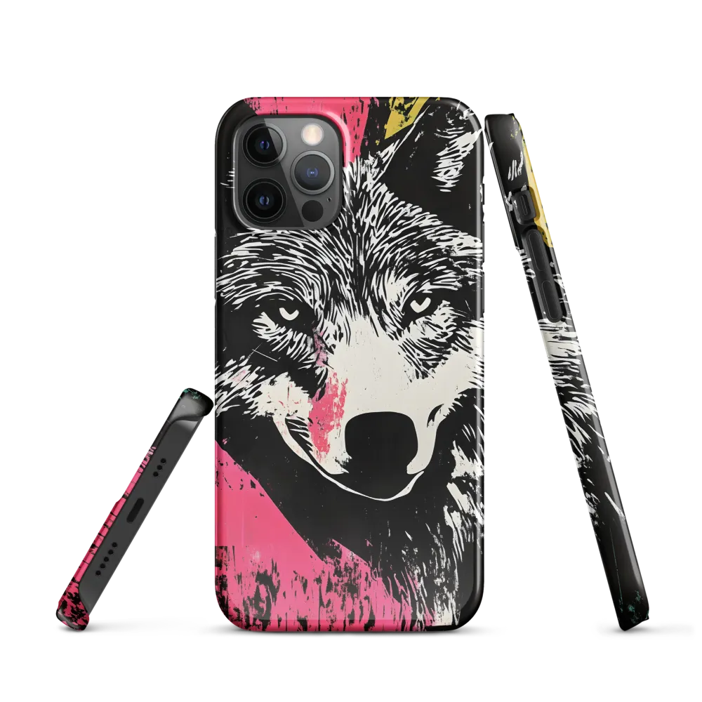 Intense Gaze of the Wolf