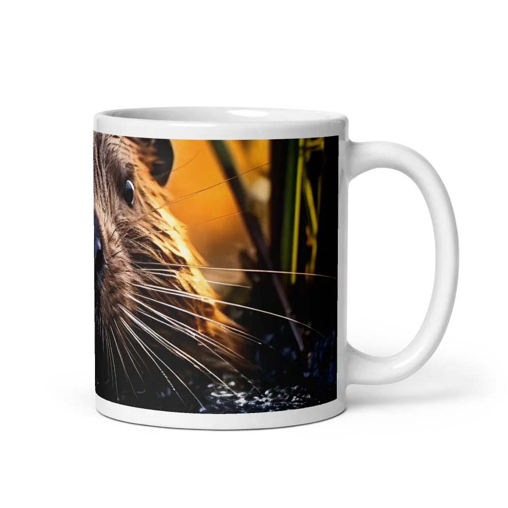 Beaver Serenity: A Natural Portrait | Mugs | Multiple Sizes & Colors