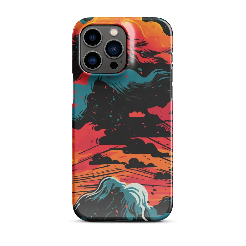 Ethereal Twilight: A Dramatic Landscape in Motion