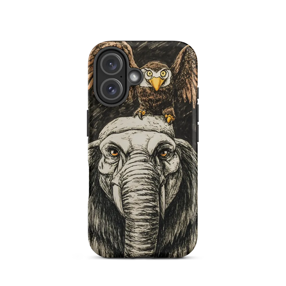 Strength and Wisdom: The Guardians of Nature | Phone Case