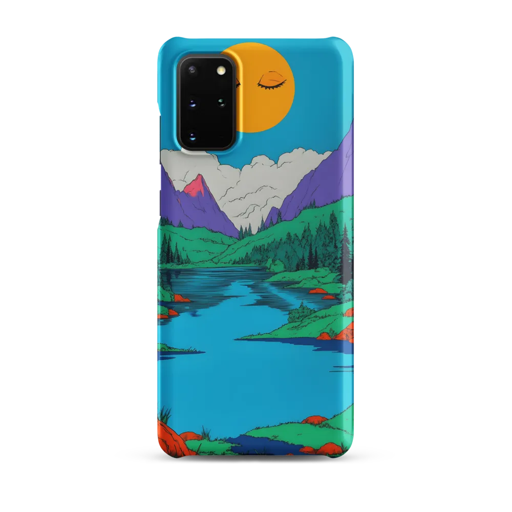Whimsical Serenity in Vibrant Colors