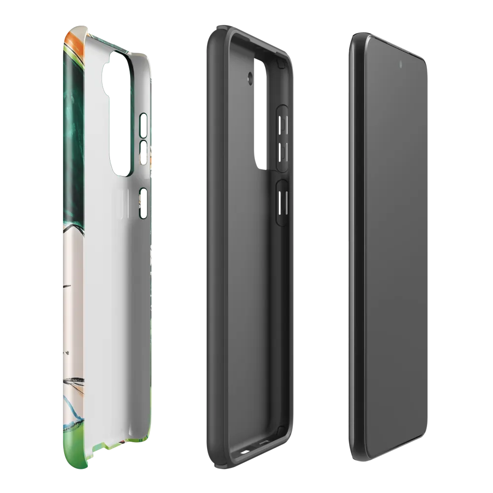 Silent Sorrow | Phone Case |  S21 Plus | Tough Case | Glossy