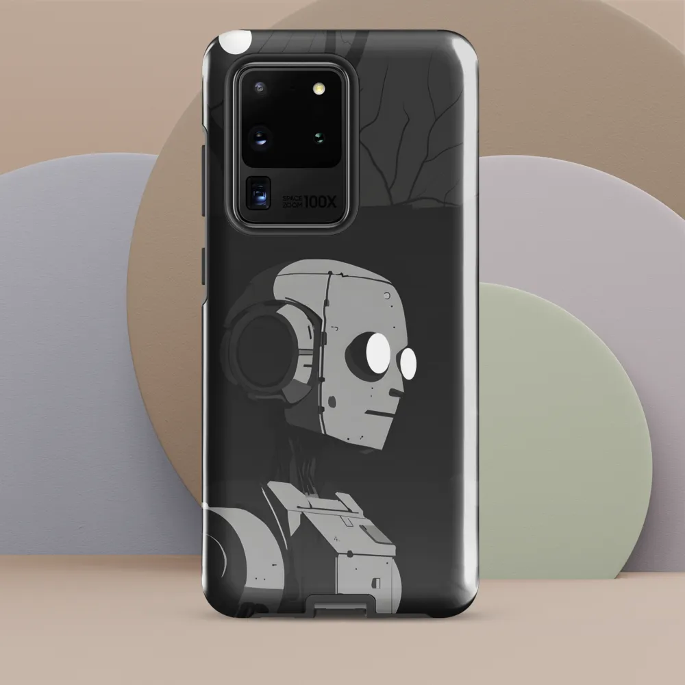 Curiosity in Shadows | Phone Case |  S20 Ultra | Tough Case | Glossy