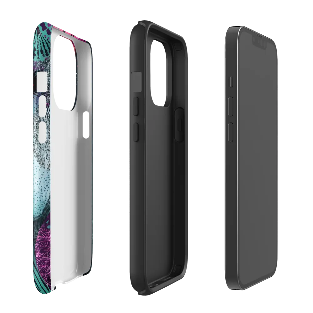Mystical Beauty in Blue and Pink | Phone Case |  13 Pro | Tough Case | Matte