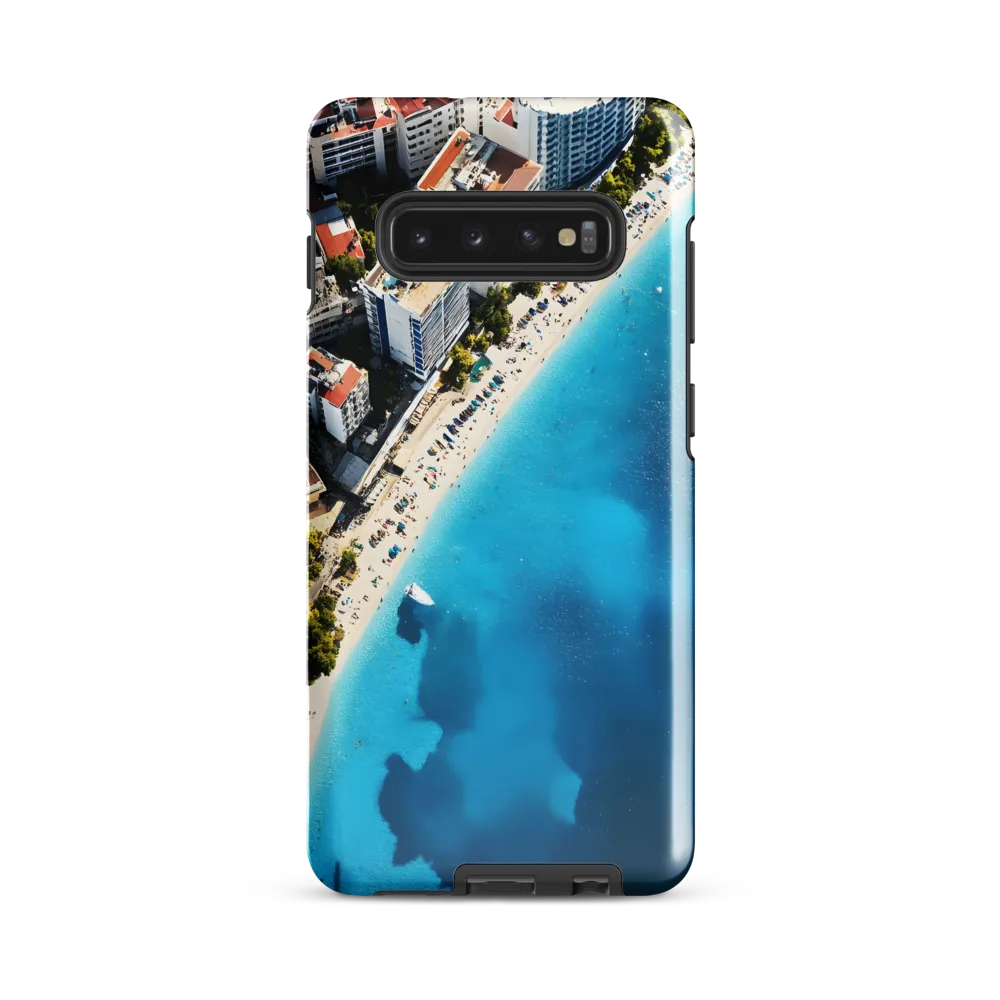 A Coastal Symphony of Urban Serenity | Phone Case |  S10 Plus | Tough Case | Glossy