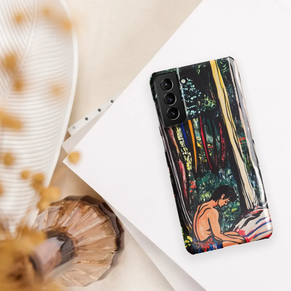 Contemplation in Nature | Phone Case |  S21 Plus | Snap Case | Glossy