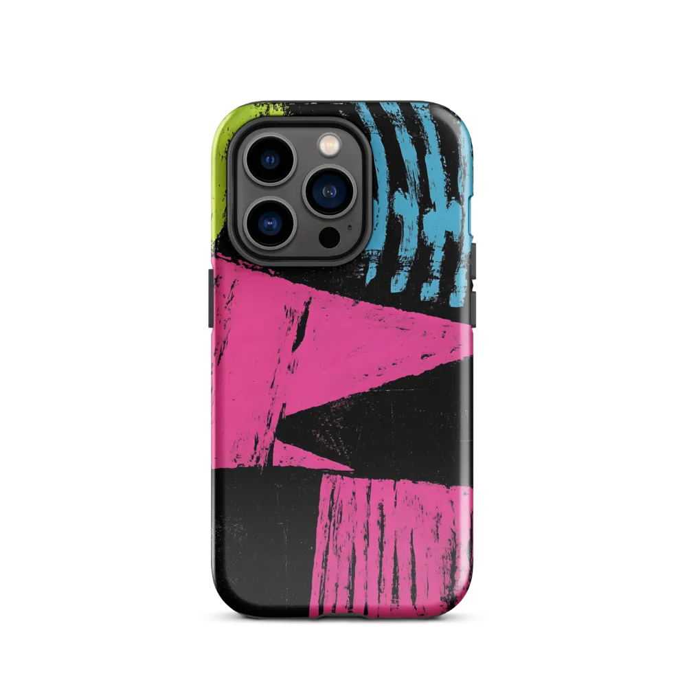Dynamic Geometry | Phone Case |  14 Pro | Tough Case | Glossy