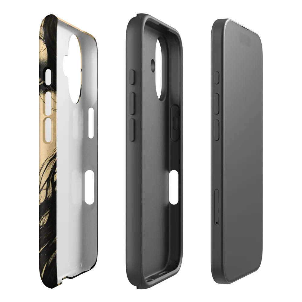 Enigmatic Gaze | Phone Case |  16 | Tough Case | Matte