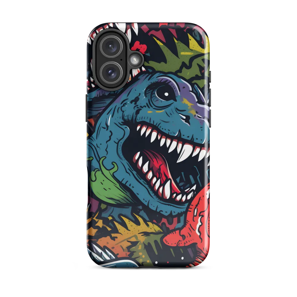Dino Mania: A Colorful Frenzy