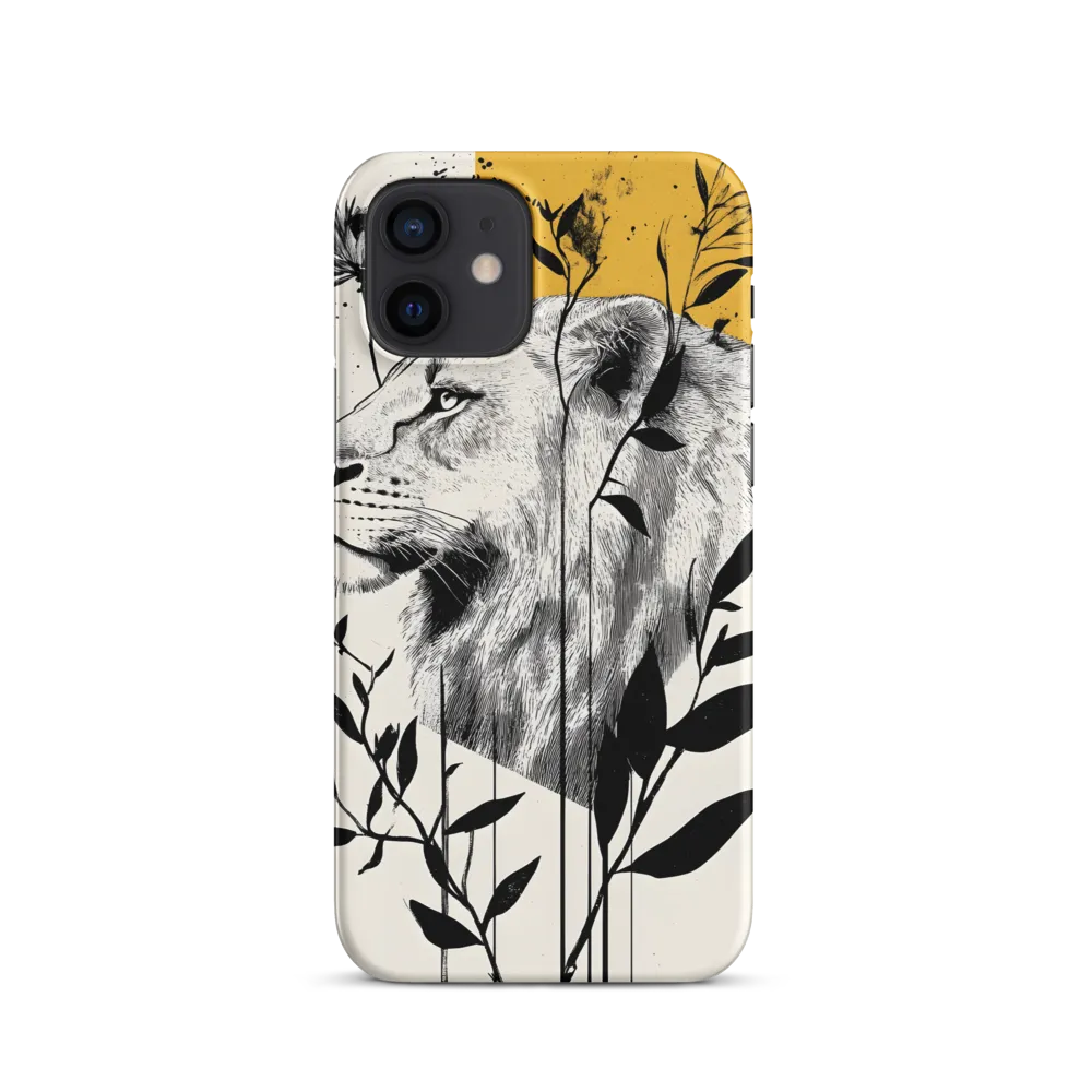 Regal Serenity: The Lion and Flora