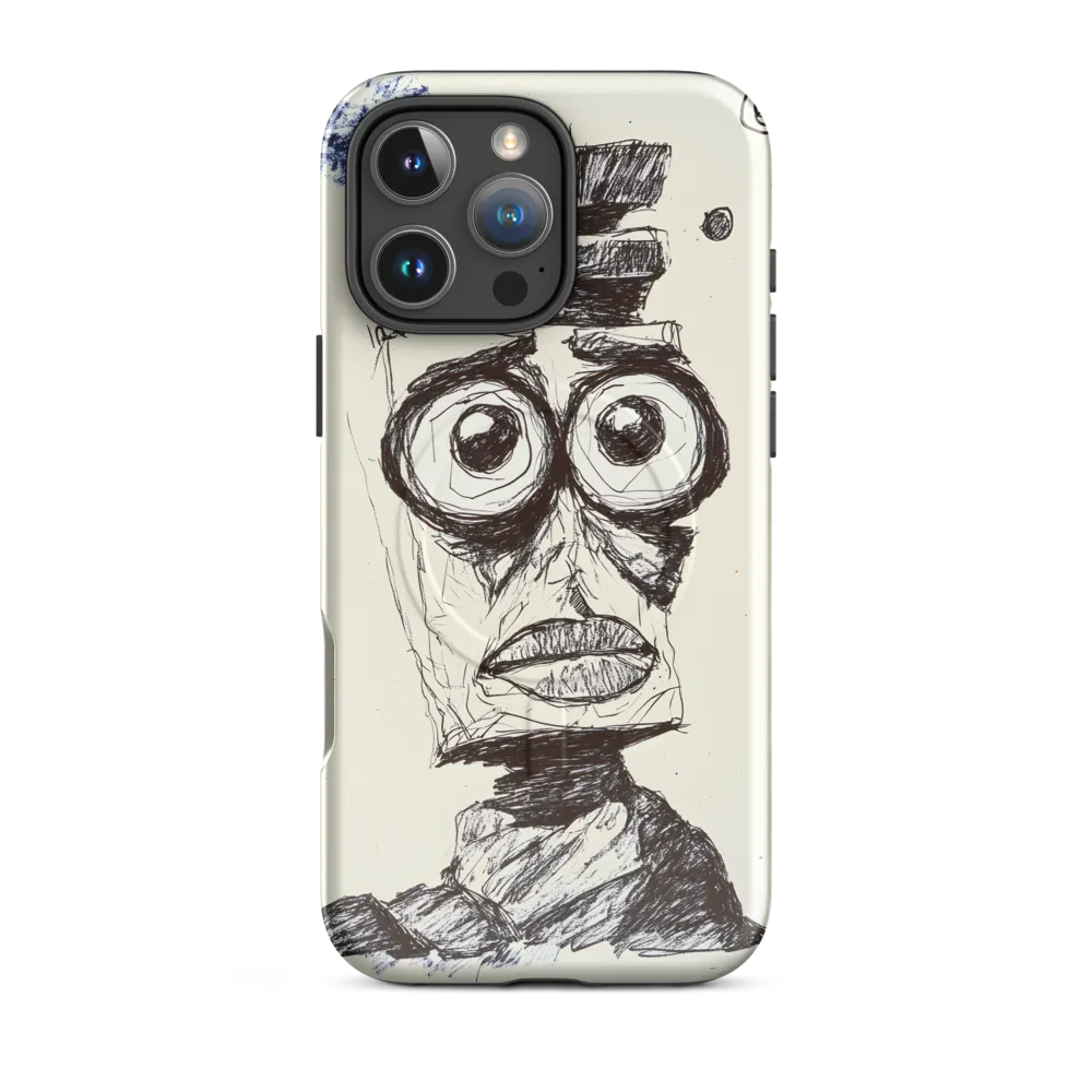 Abstract Surrealist Figure in Cubism