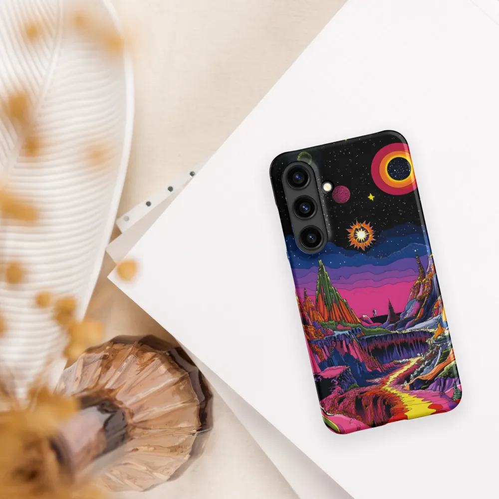 Galactic Wonders: A Journey Through an Alien Landscape