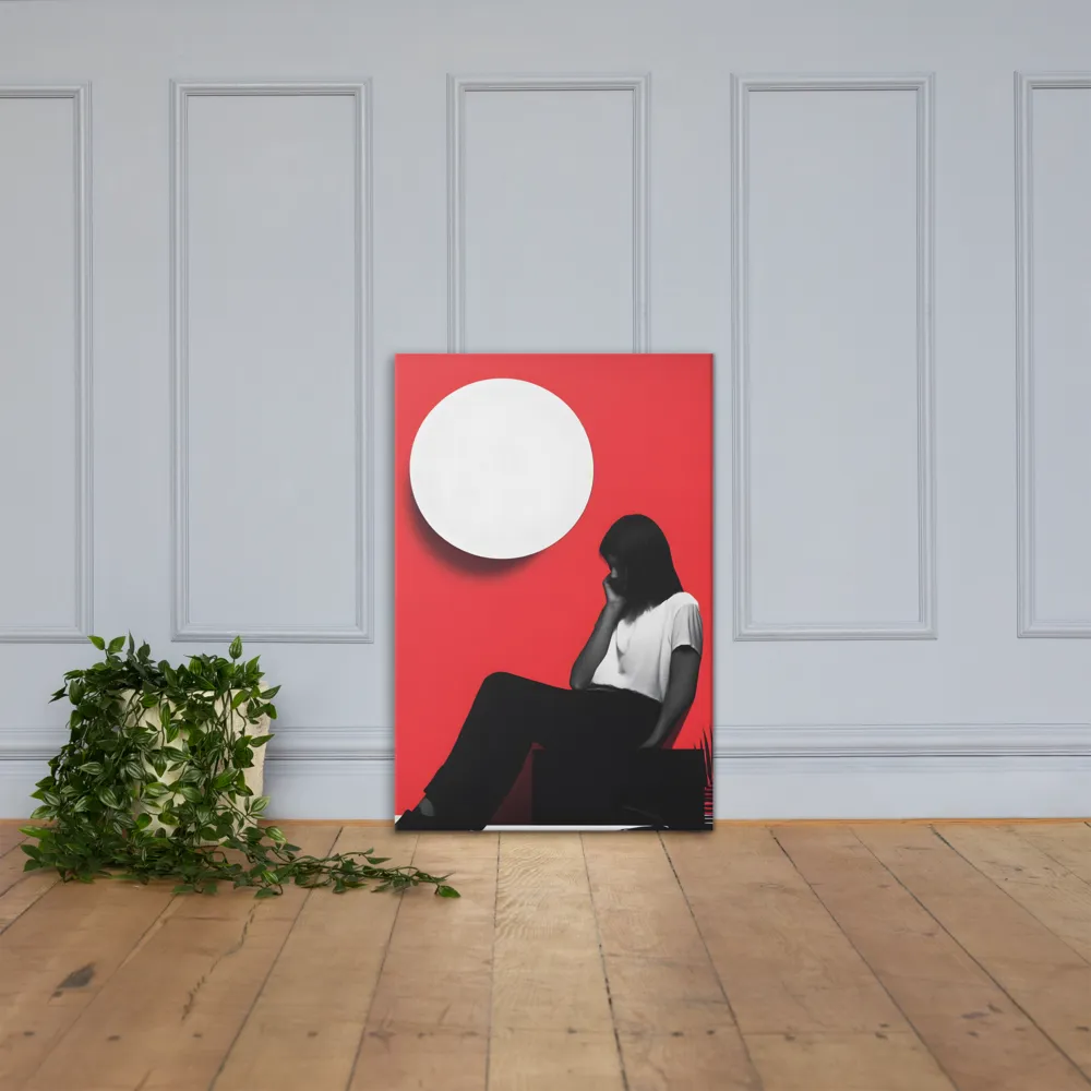 Contemplation in Red