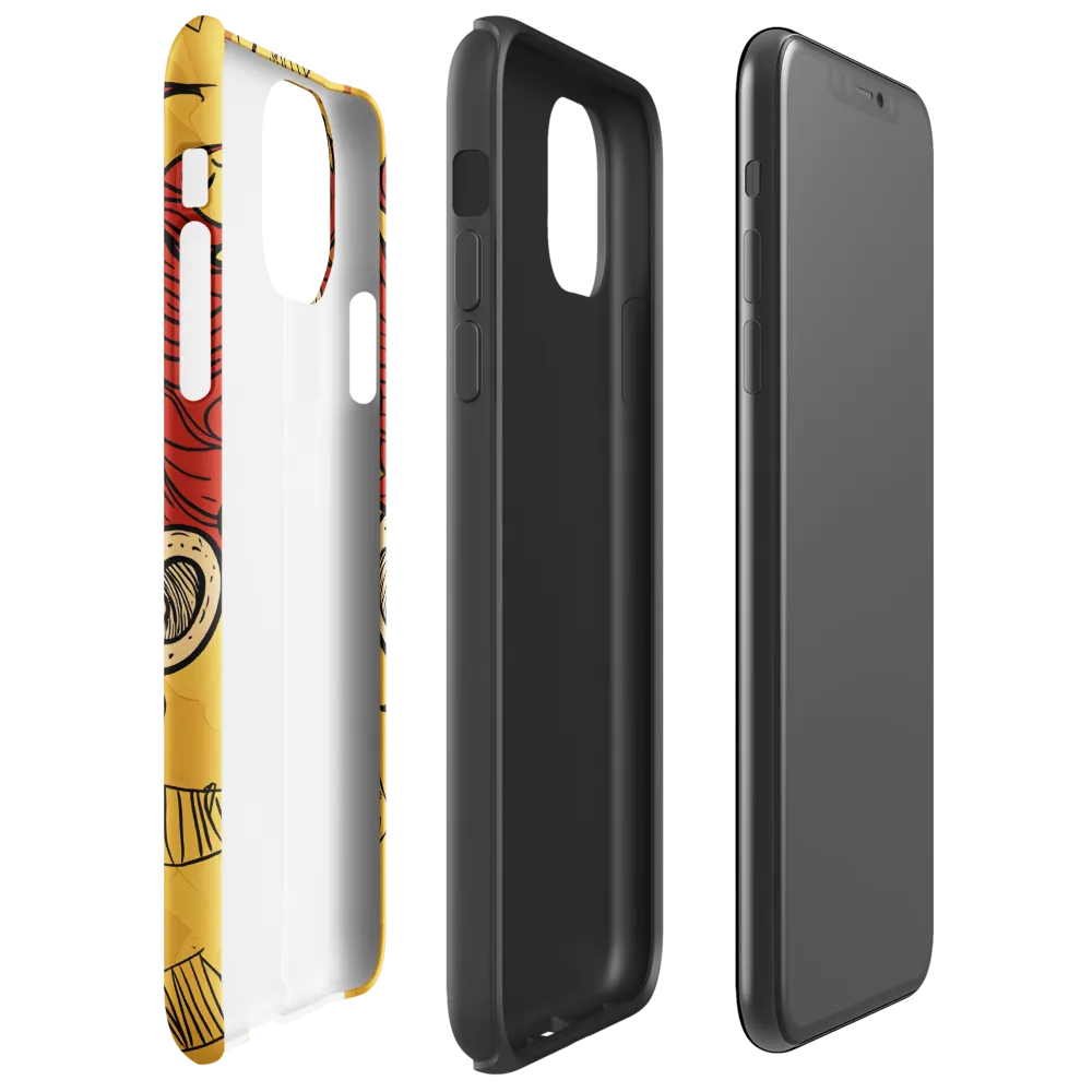 Contemplative Clown | Phone Case |  11 Pro Max | Tough Case | Glossy