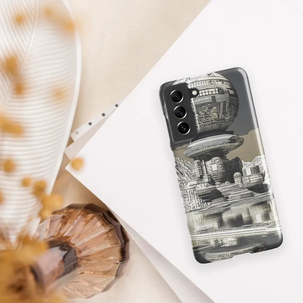 Reflections of a Futuristic Dreamscape | Phone Case |  S21 FE | Snap Case | Glossy
